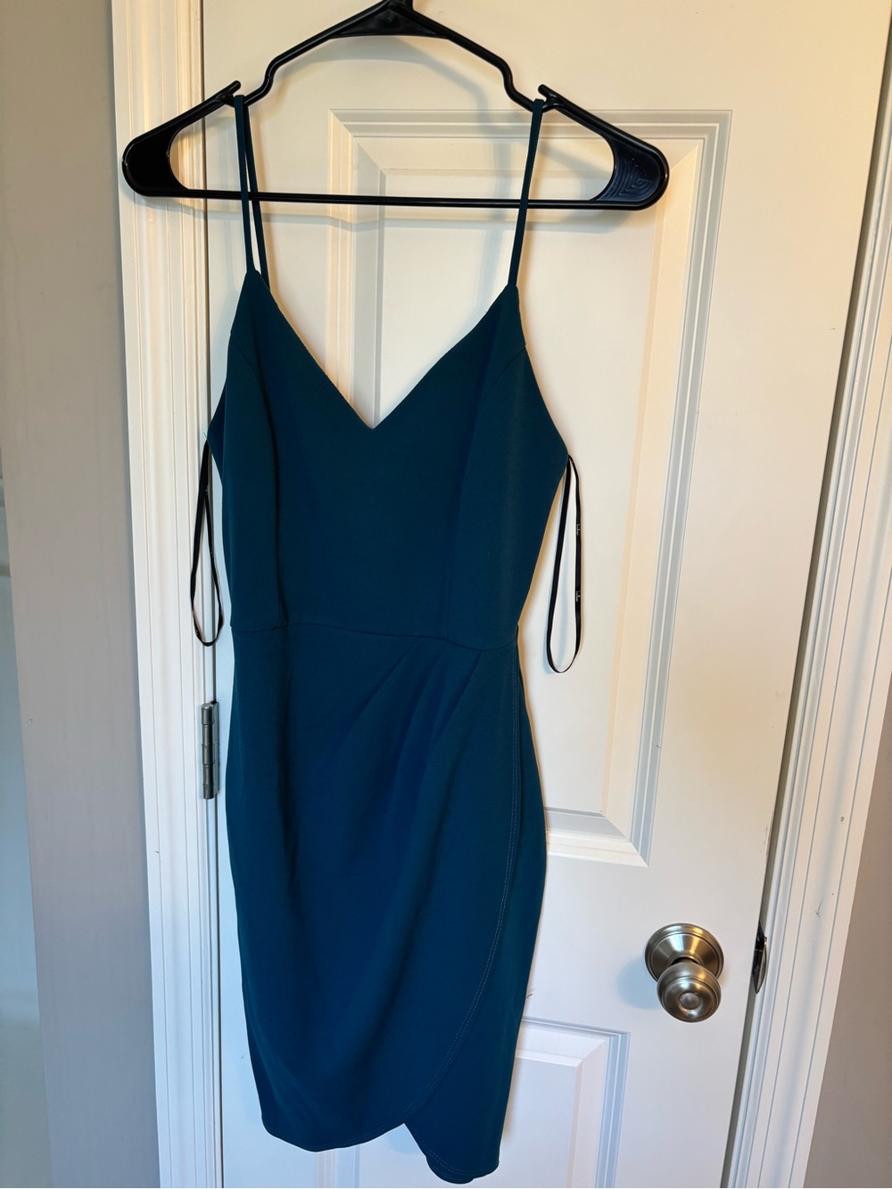 Womens Size M Lulu’s Forever Your Girl Teal Blue Bodycon Dress NWT